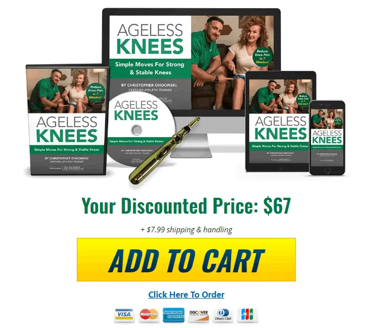 Ageless Knees Pricing